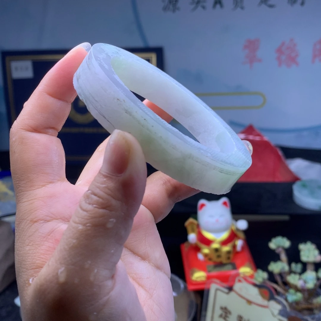 定制翡翠翡翠手镯未镶嵌