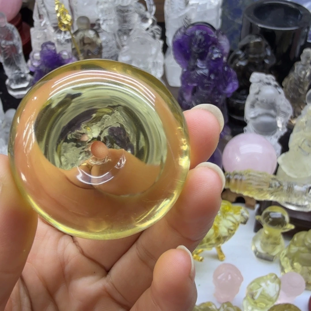水晶未镶嵌珠宝半成品