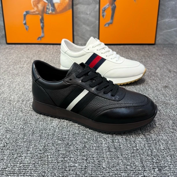 「单鞋」广州男士真皮系带舒适百搭休闲男鞋黑色皮鞋牛皮休闲鞋3079