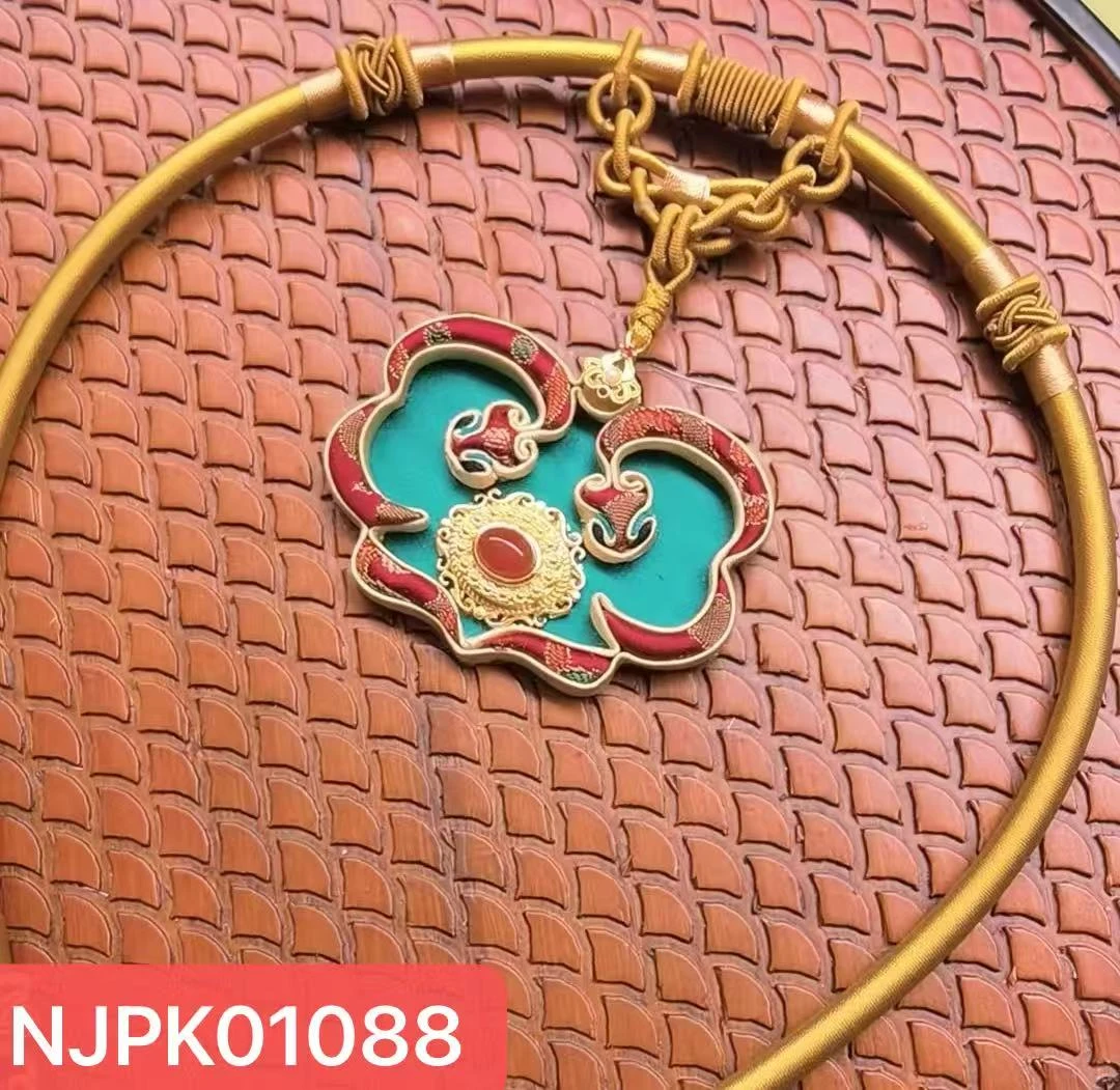 非金属布艺项链 娜家国风非遗手工巳蛇项链NJPK（01089）