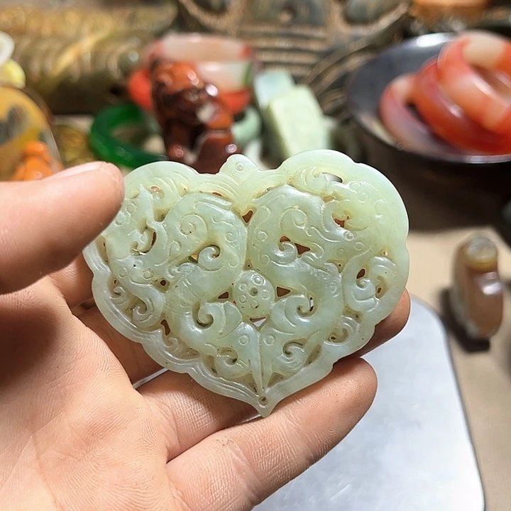 紫金钵盂菩提把件