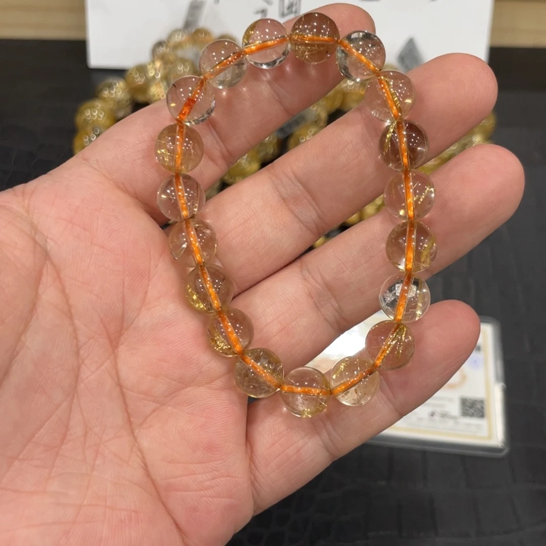 水晶手链未镶嵌c1132钛晶