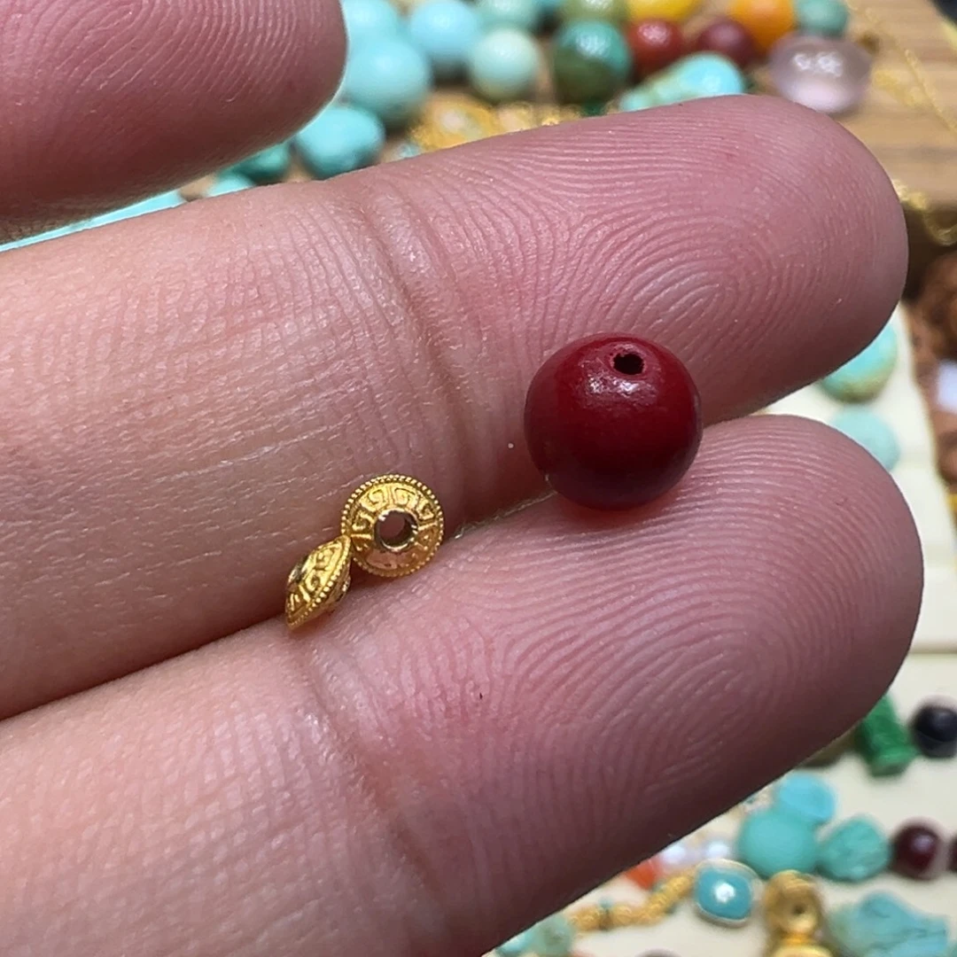 弥****南红玛瑙未镶嵌颈饰