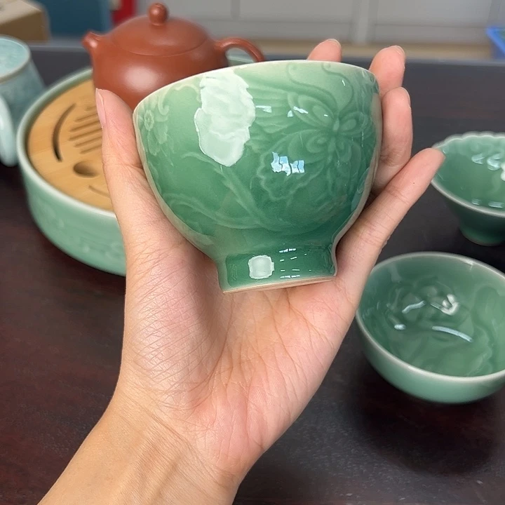 小米茶器龙泉云间青瓷