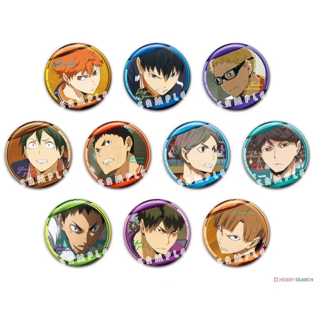 【日谷】 排球少年 情热系列2 吧唧徽章 默认代拆（拆开不退）