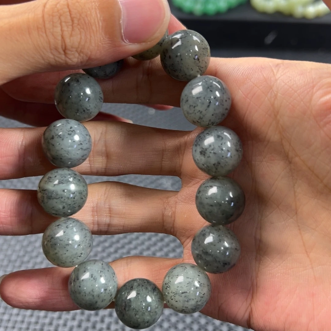 未镶嵌手镯和田玉青花卡16多样性拍一发一