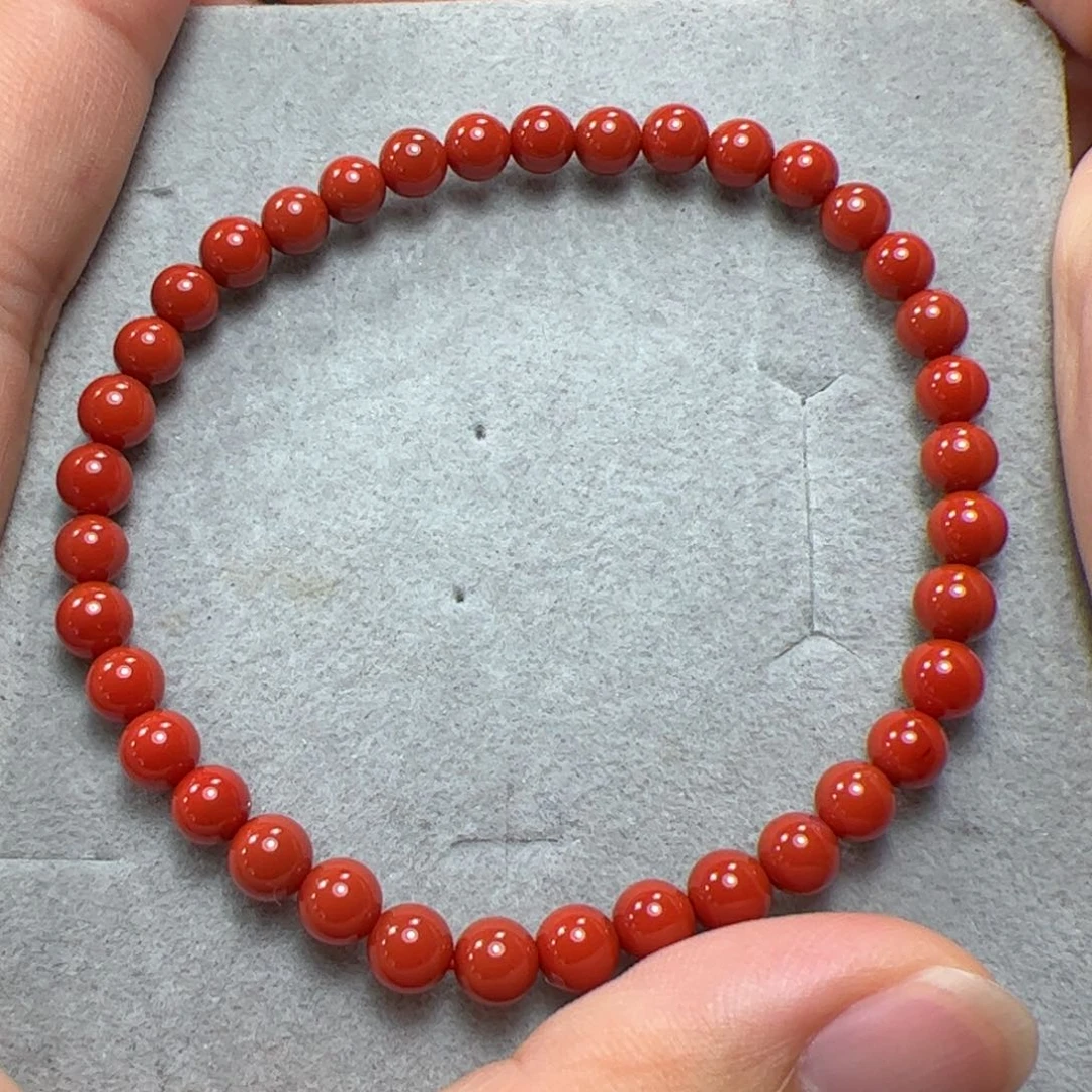 南红玛瑙手串未镶嵌