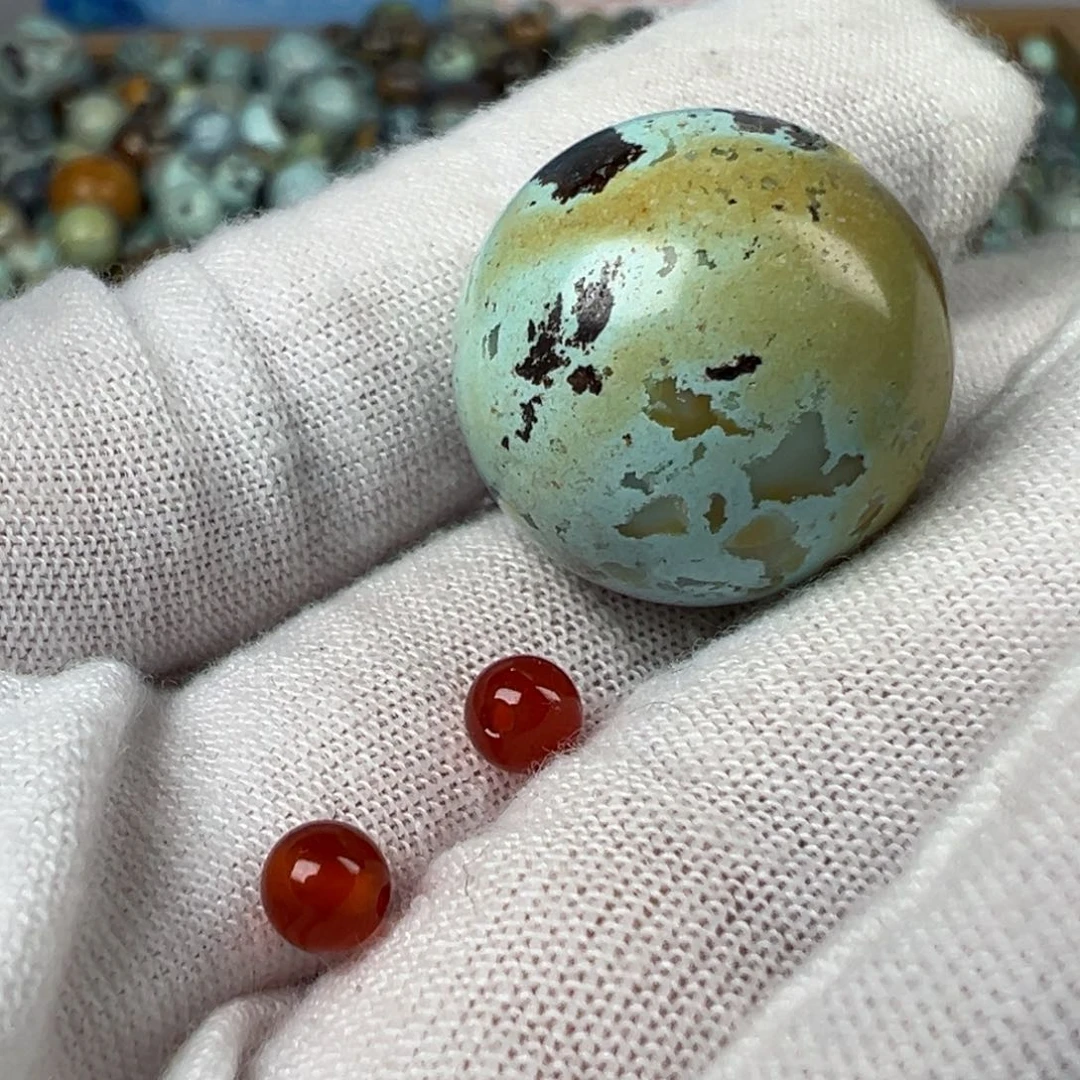 南红玛瑙配饰19.3未镶嵌