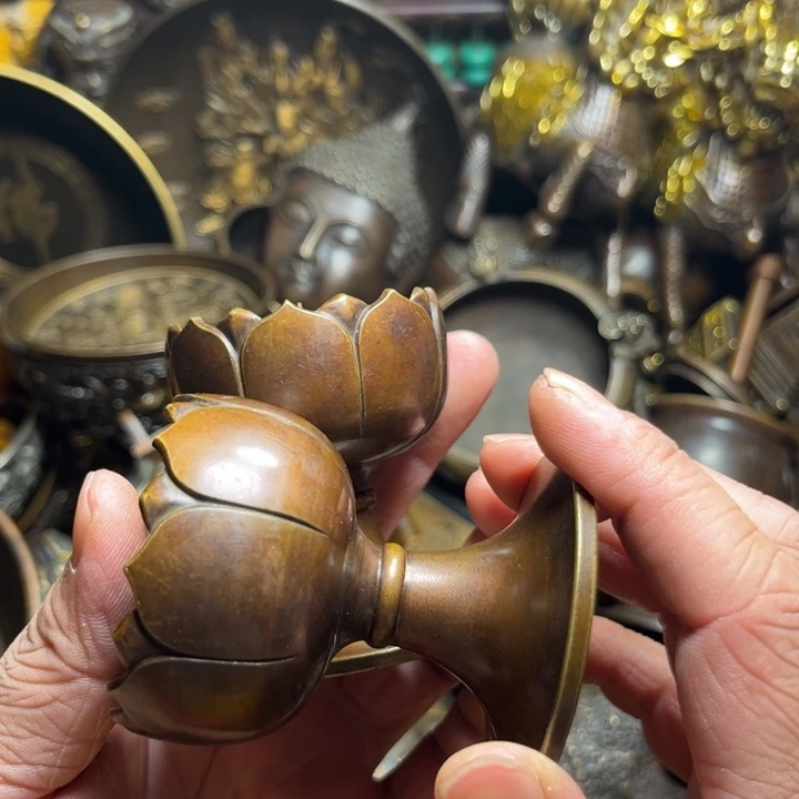 铜器摆件收收藏藏