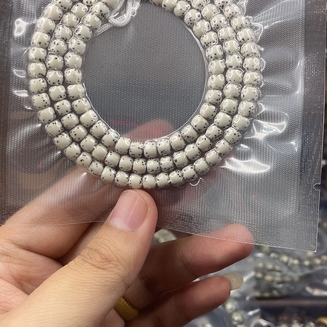 寂***️星月菩提把件星月6×5尺寸108