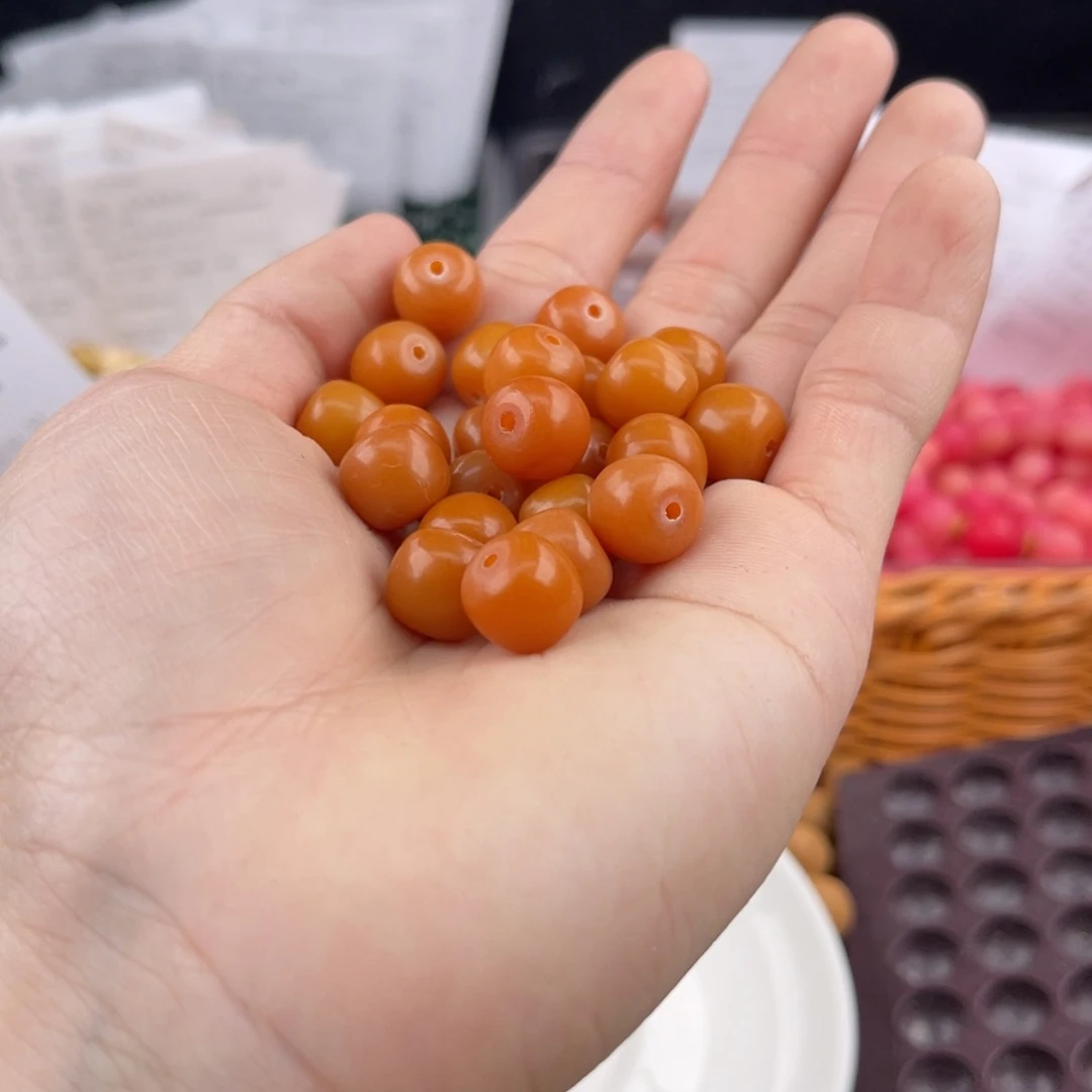 白玉菩提吊坠华*瓜q 11mm/330/鸡油