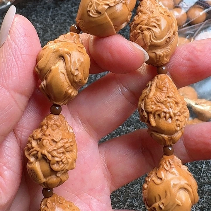 橄榄核吊坠橄榄钟馗