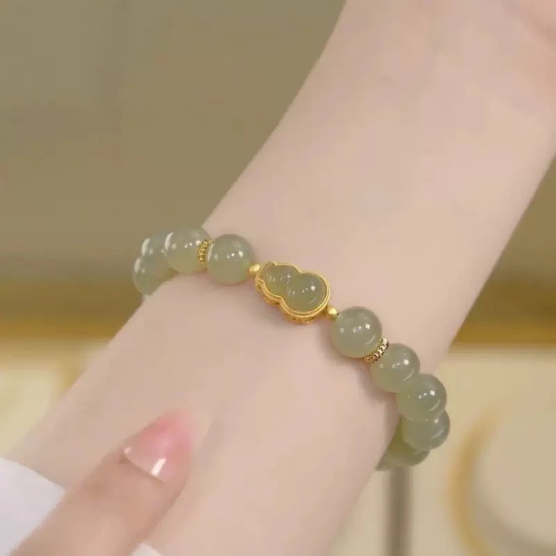 【福禄】葫芦手串玉髓中式单圈气质