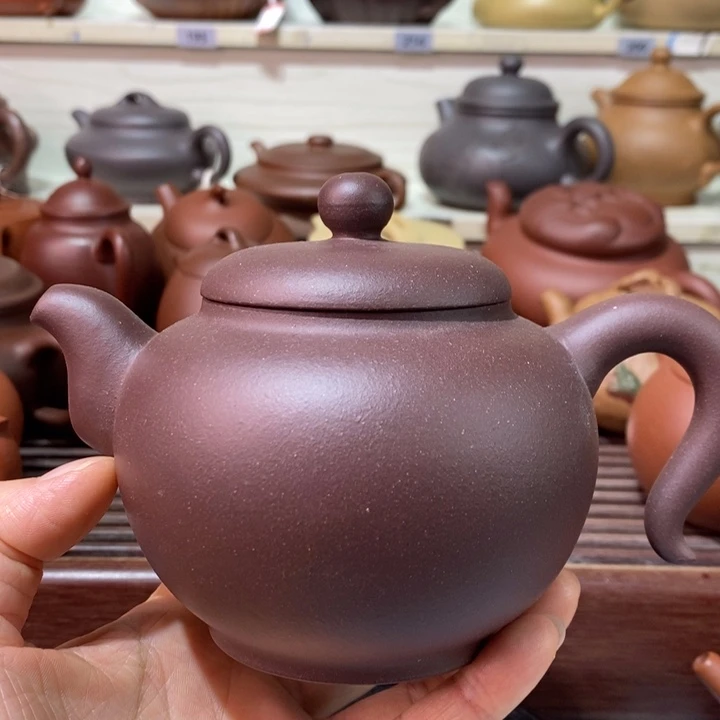 茶壶紫砂微瑕处理一把