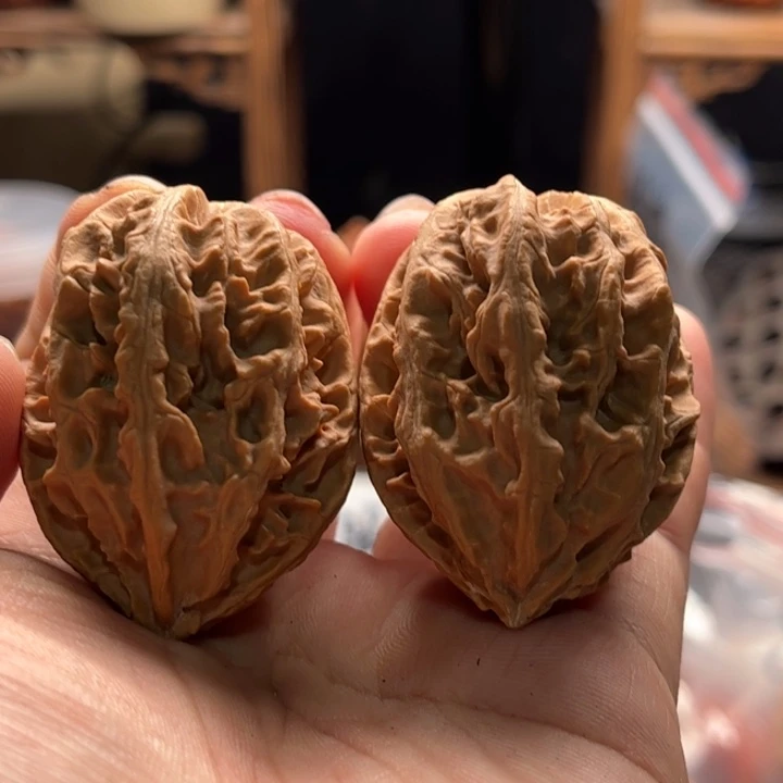 文玩核桃把件楸大胖88