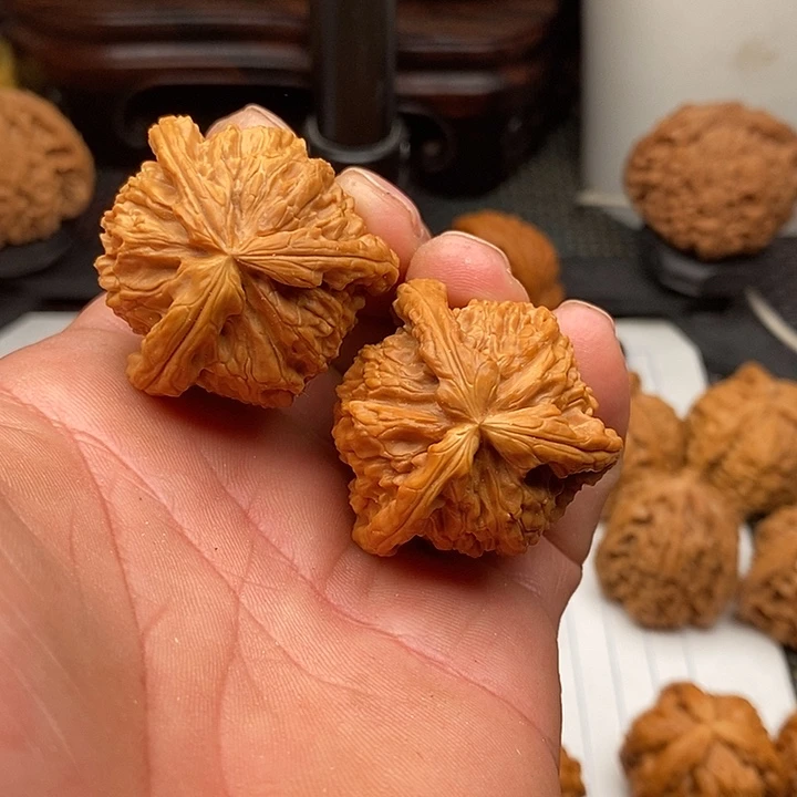 核桃手串/手链拼接三棱6