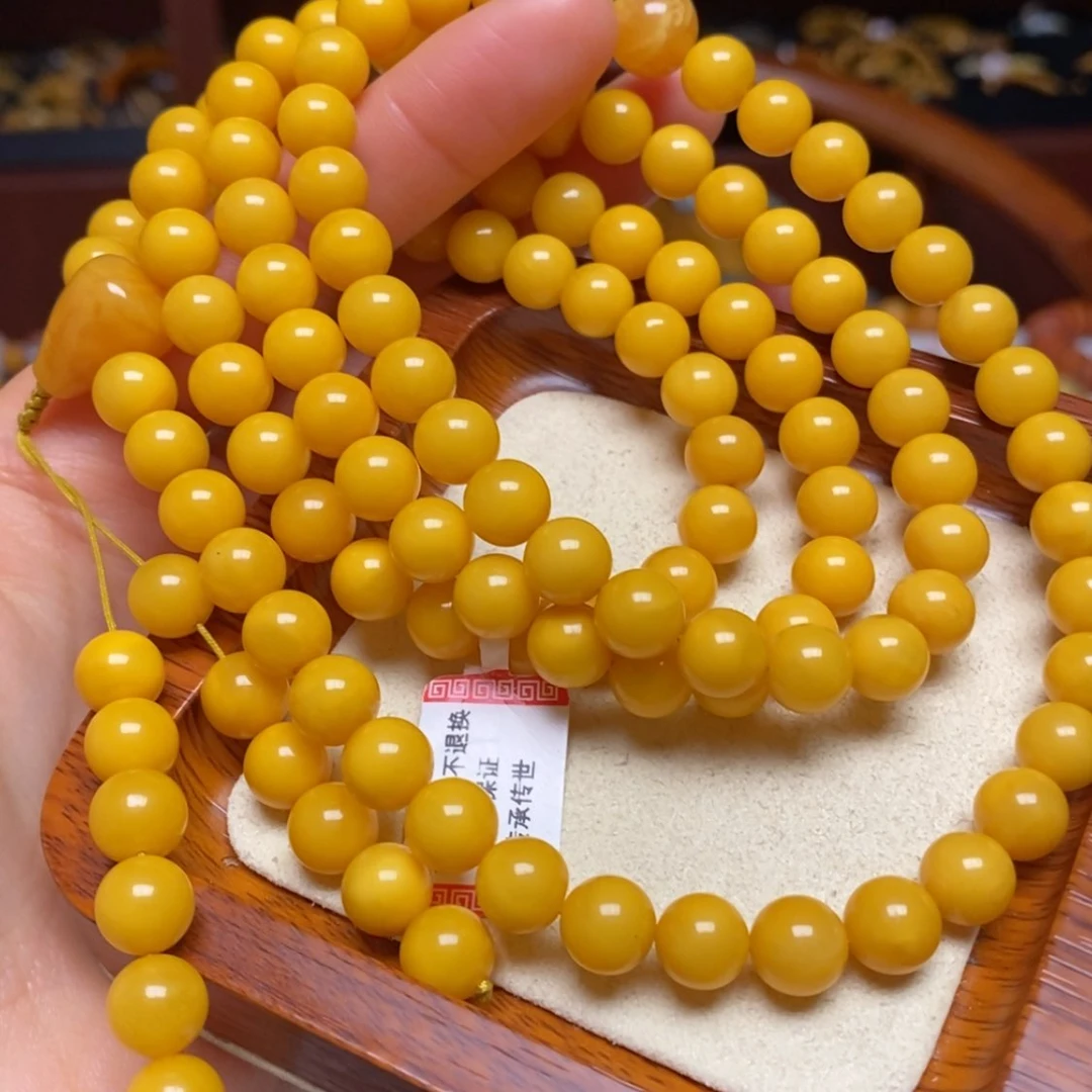 【闪购商品】蜜蜡手链未镶嵌手串