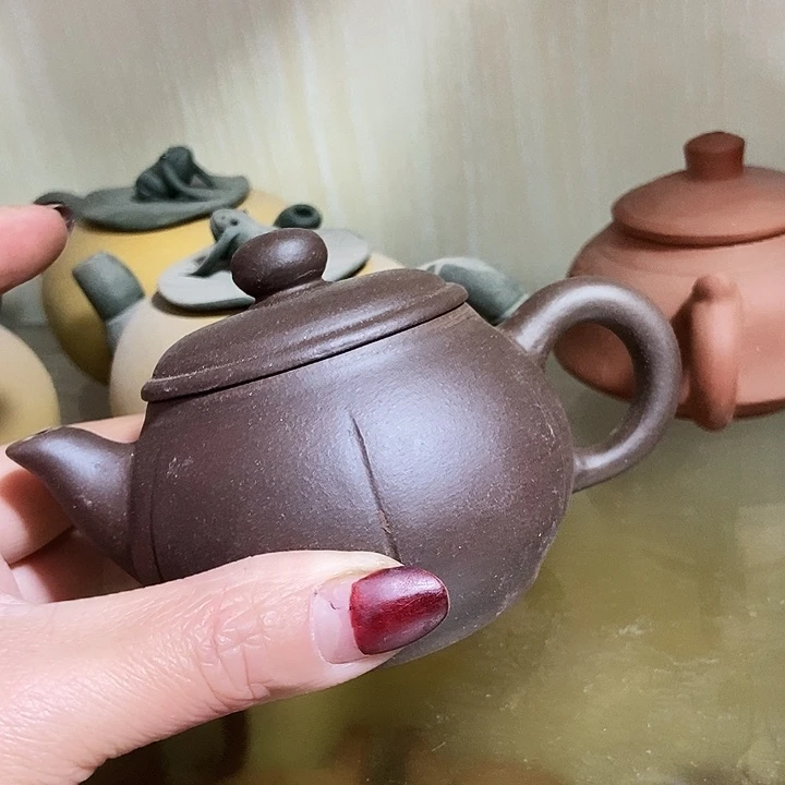 全手工制作宜兴紫砂茶壶