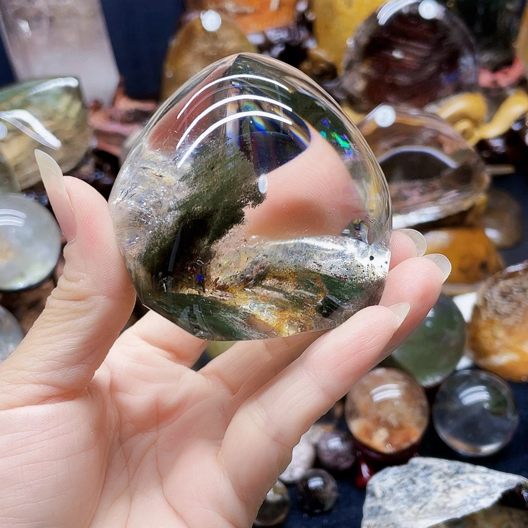 银S925镶嵌珠宝半成品水晶