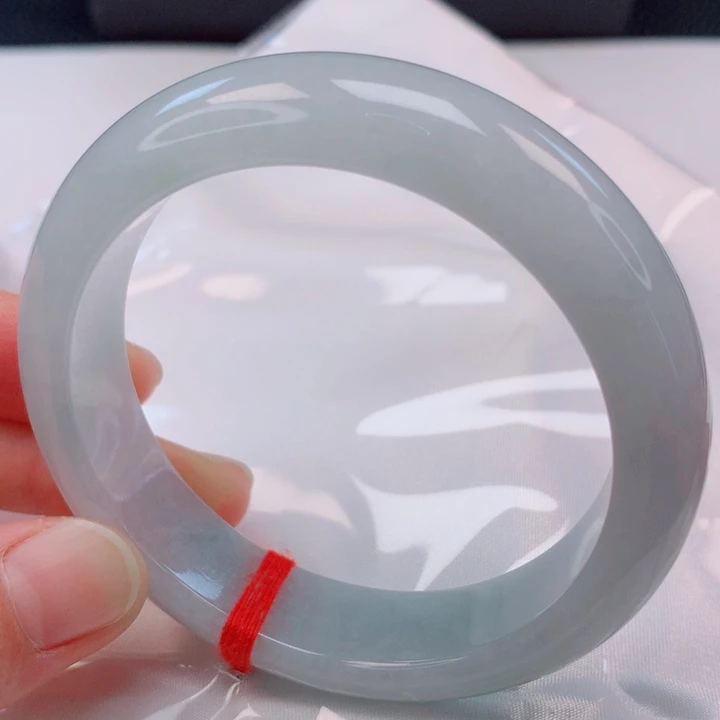 翡翠未镶嵌手镯57。58