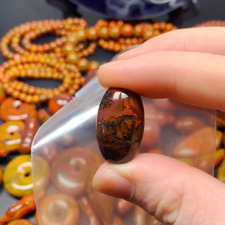 玛瑙/玉髓珠未镶嵌