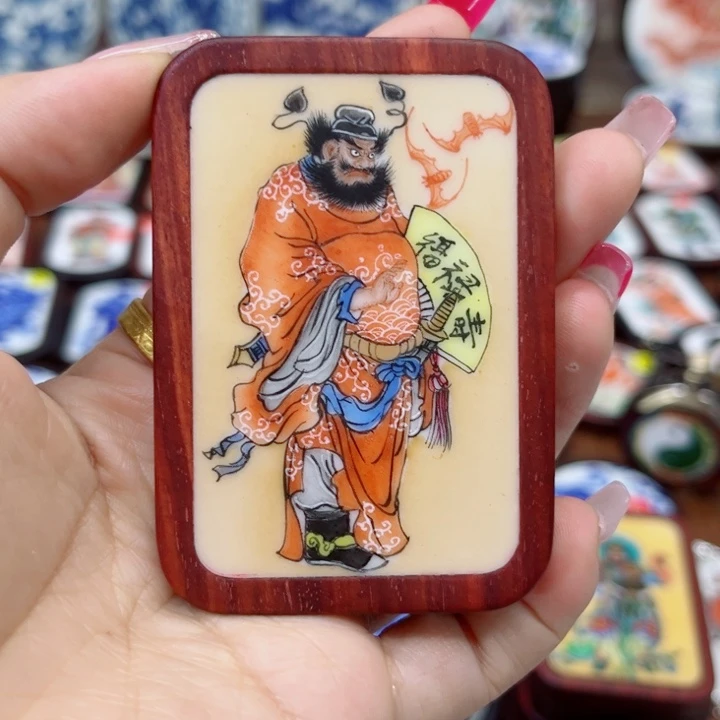 瓷片瓷片吊坠 瓷片吊坠