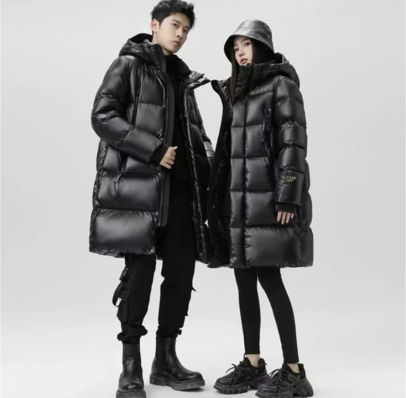 黑金男女同款时尚休闲百搭洋气羽绒服