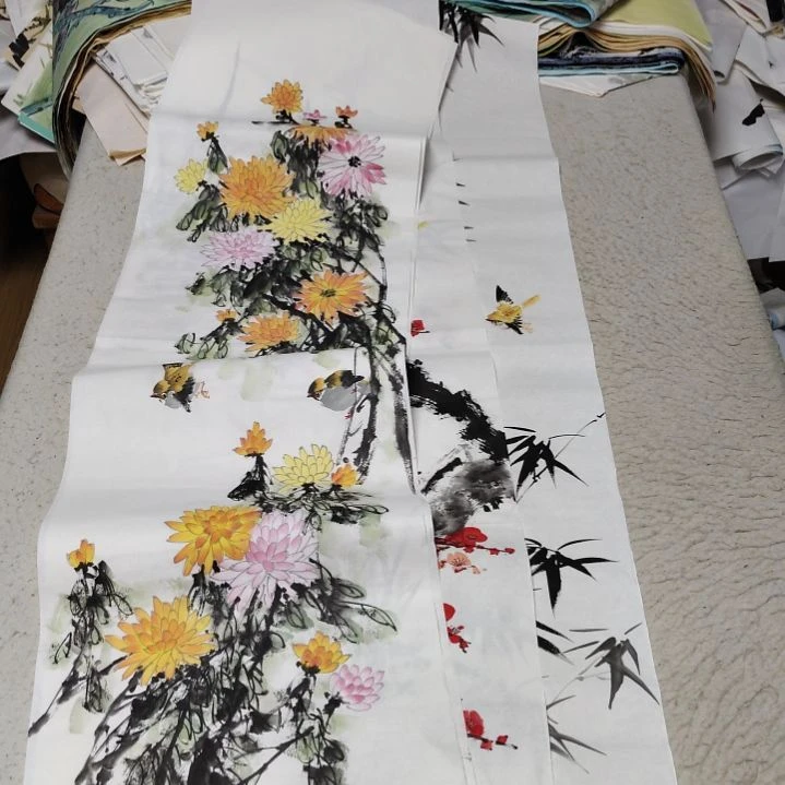 星***辰国画国画花鸟花鸟国画