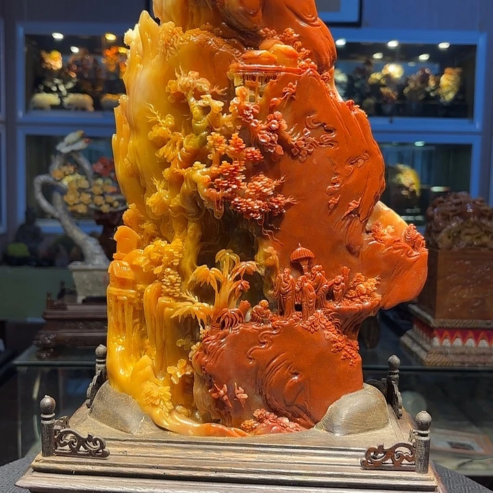 H***生寿山石寿山石雕刻的艺术