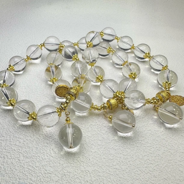 【小宝晶选】原创白水晶单圈手链 多样性发一件 约13mm 772XBCF