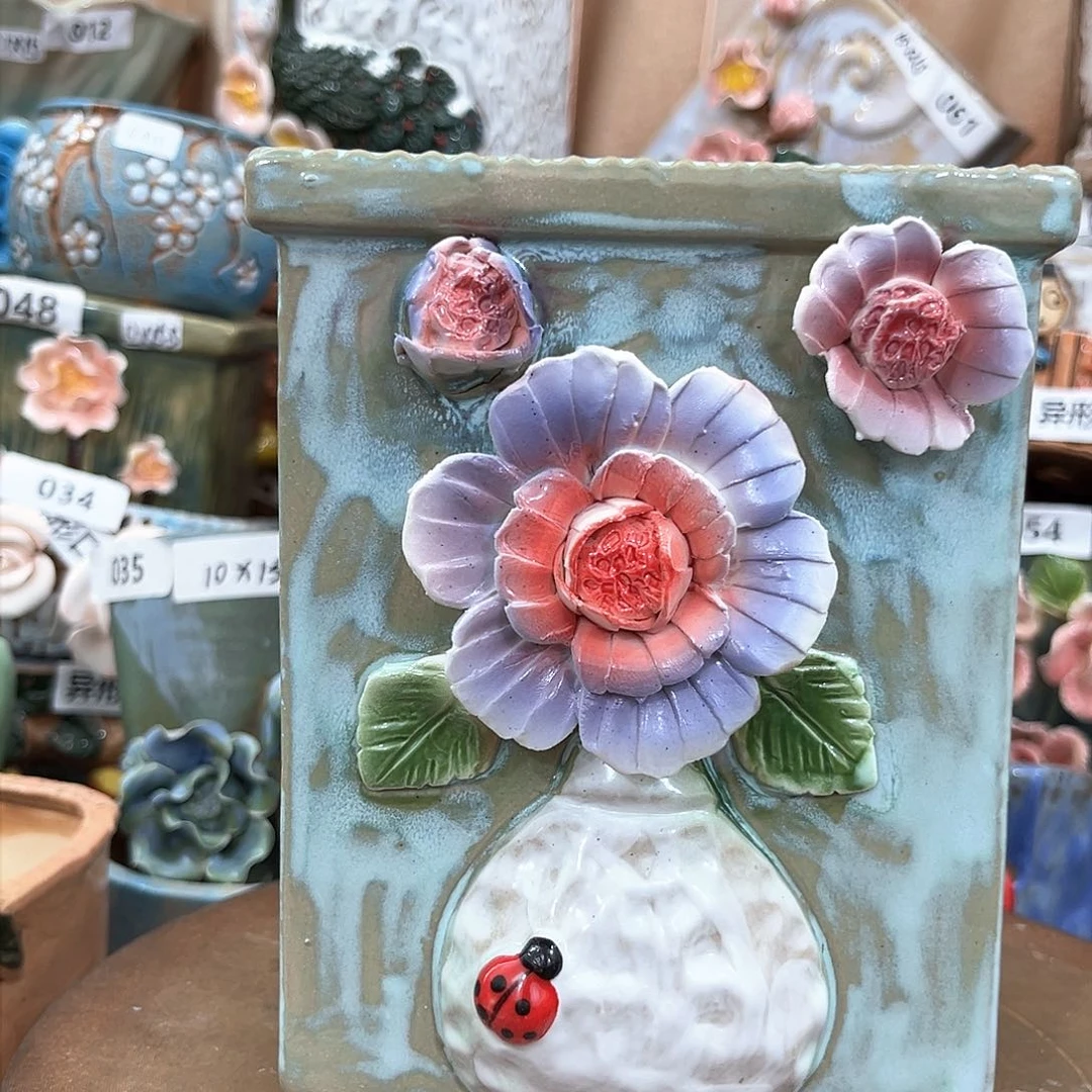 粗陶多肉花盆花盆