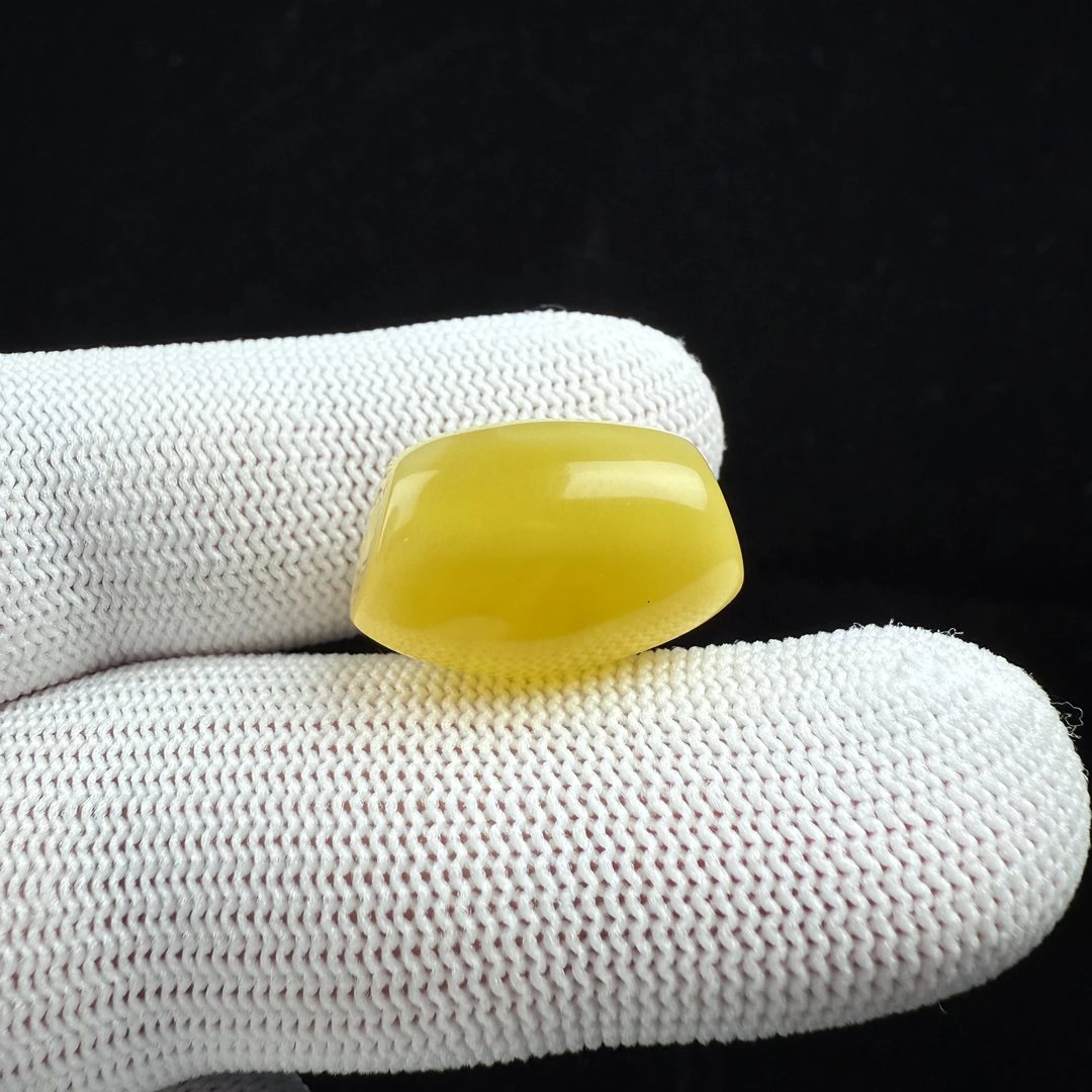 D2095天然原矿俄料蜜蜡瑕疵特价马蹄珠 13*21.7mm支持复检