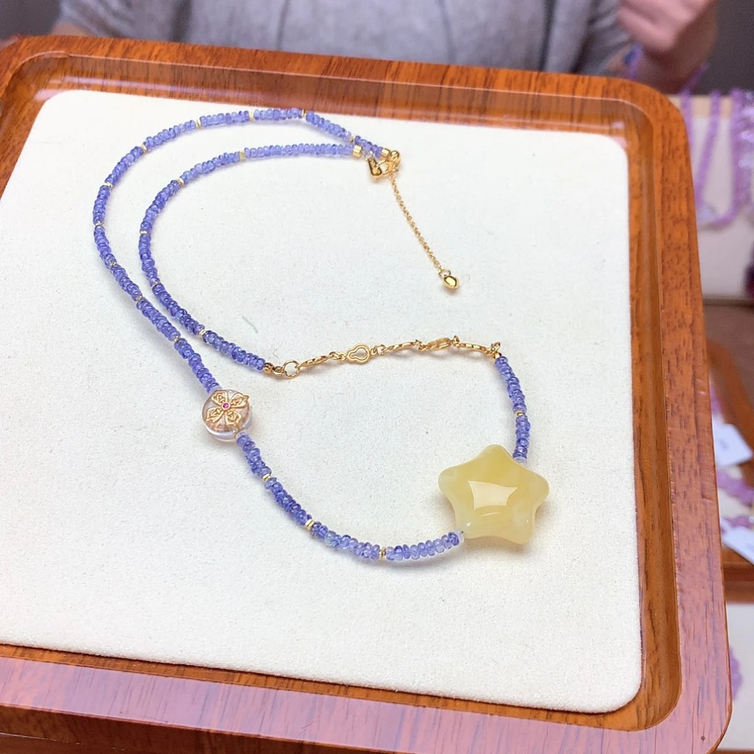 琥珀吊坠(不含链)未镶嵌