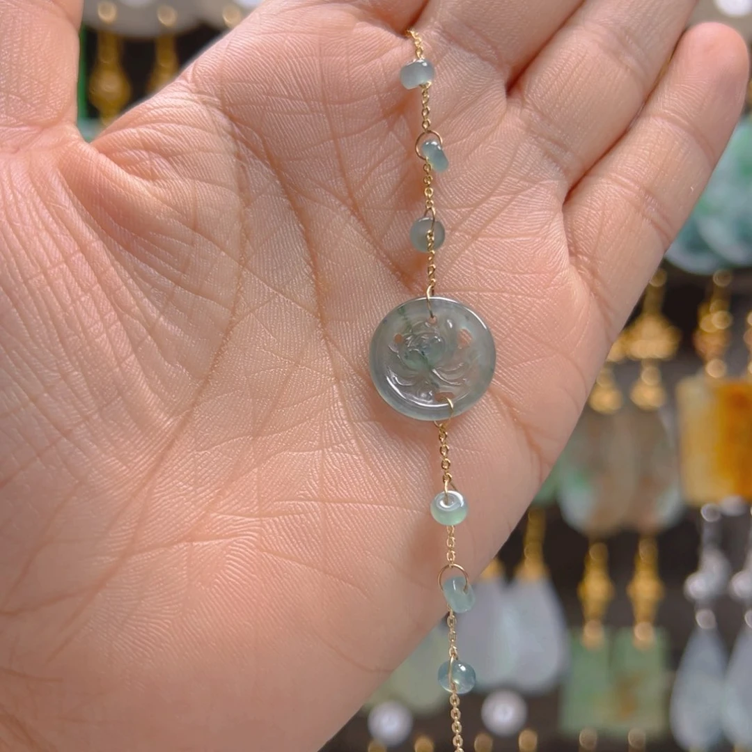 未镶嵌翡翠耳饰翡翠