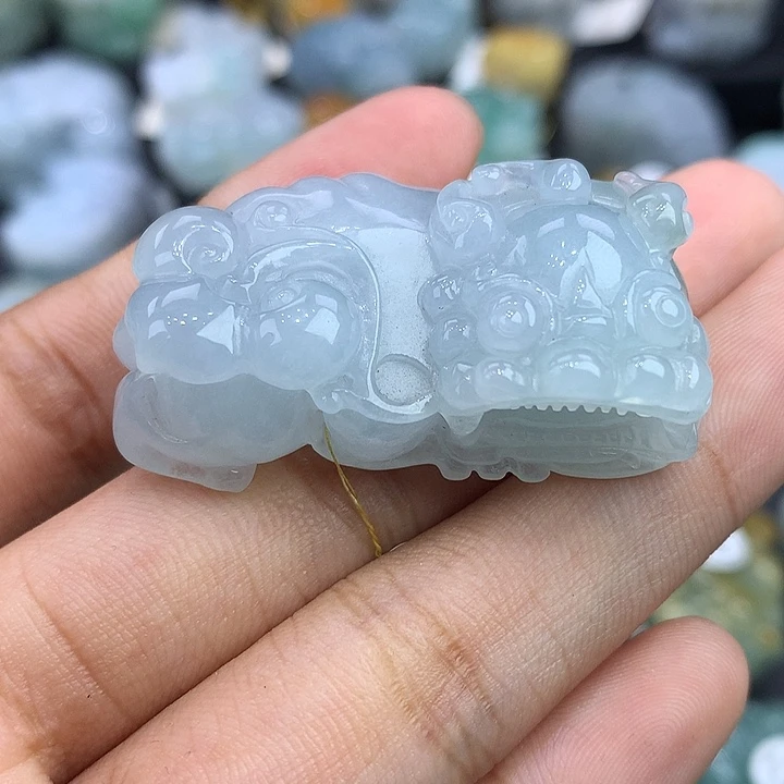 翡翠未镶嵌颈饰天然缅甸翡翠