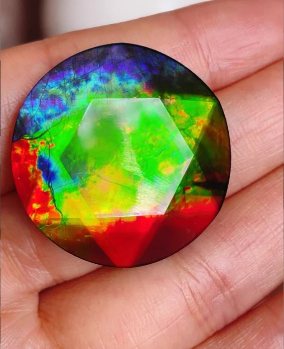 斑彩 大卫星 吊坠D555