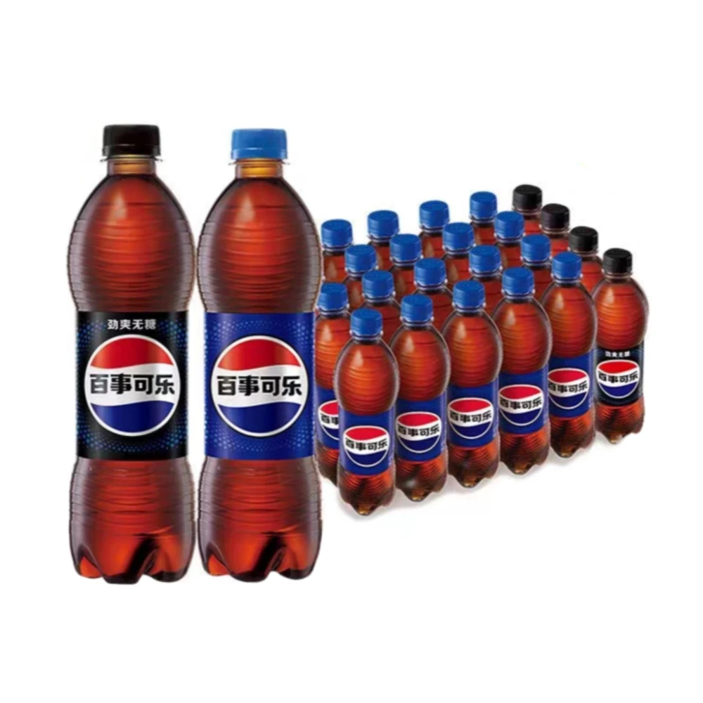 【佛系硬核宅】百事可乐混合装500ml*24瓶（原味20瓶+无糖4瓶）碳酸
