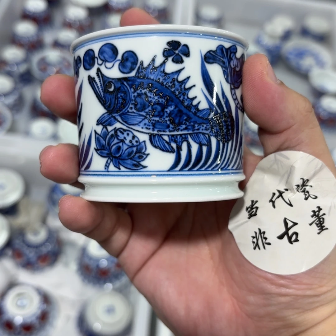 杯子瓷言所老曹甄选好瓷微瑕