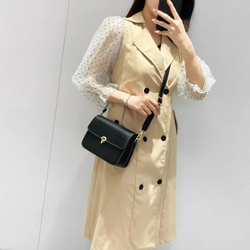 新款简约包包斜挎包百搭女士单肩通勤包