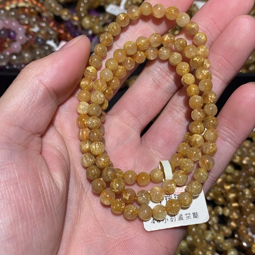 水晶手串未镶嵌手串