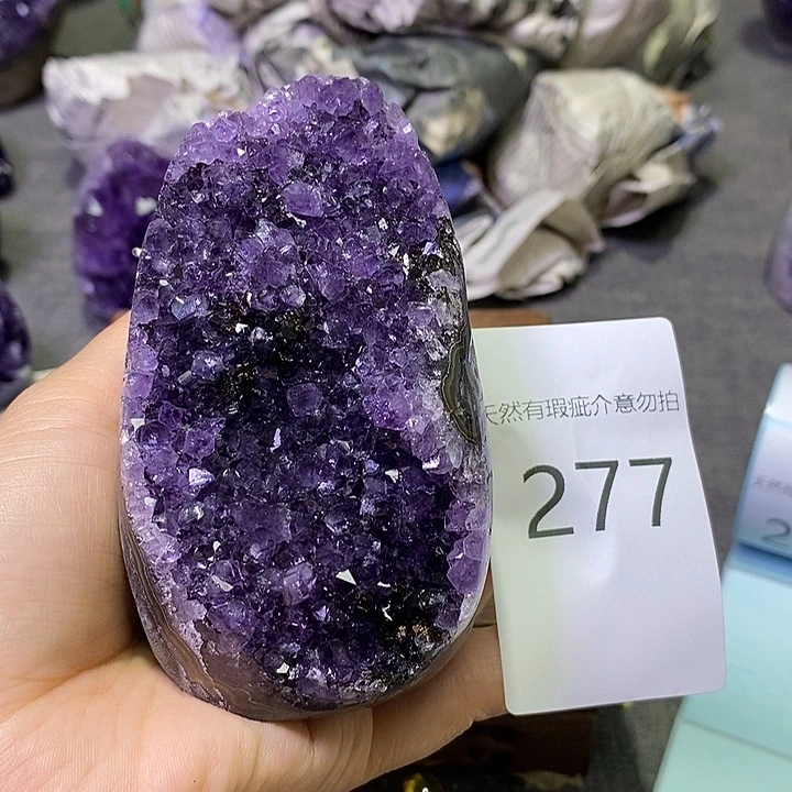 未镶嵌珠宝半成品紫晶