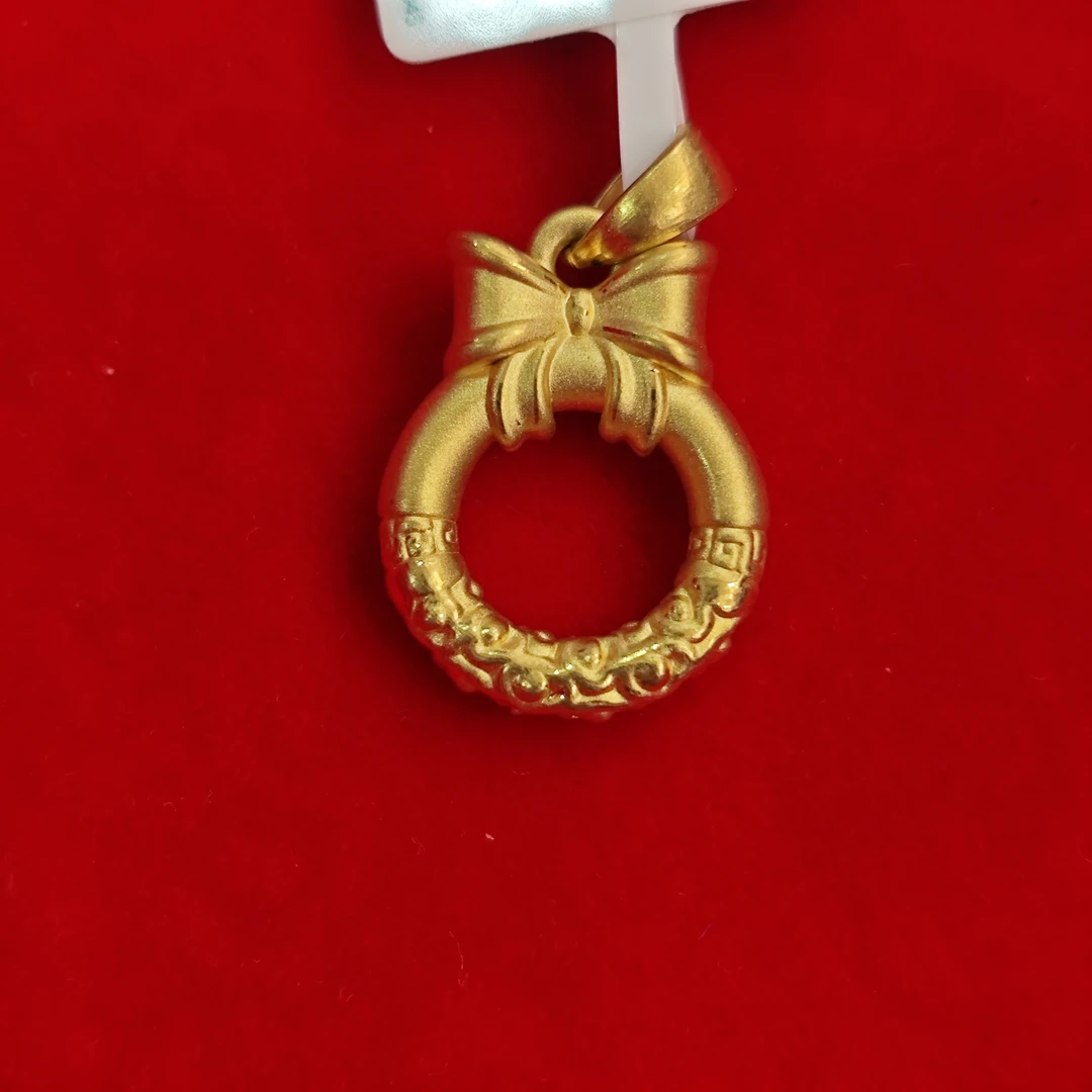 【思思专享】足金999 平安扣吊坠 1.63 GP