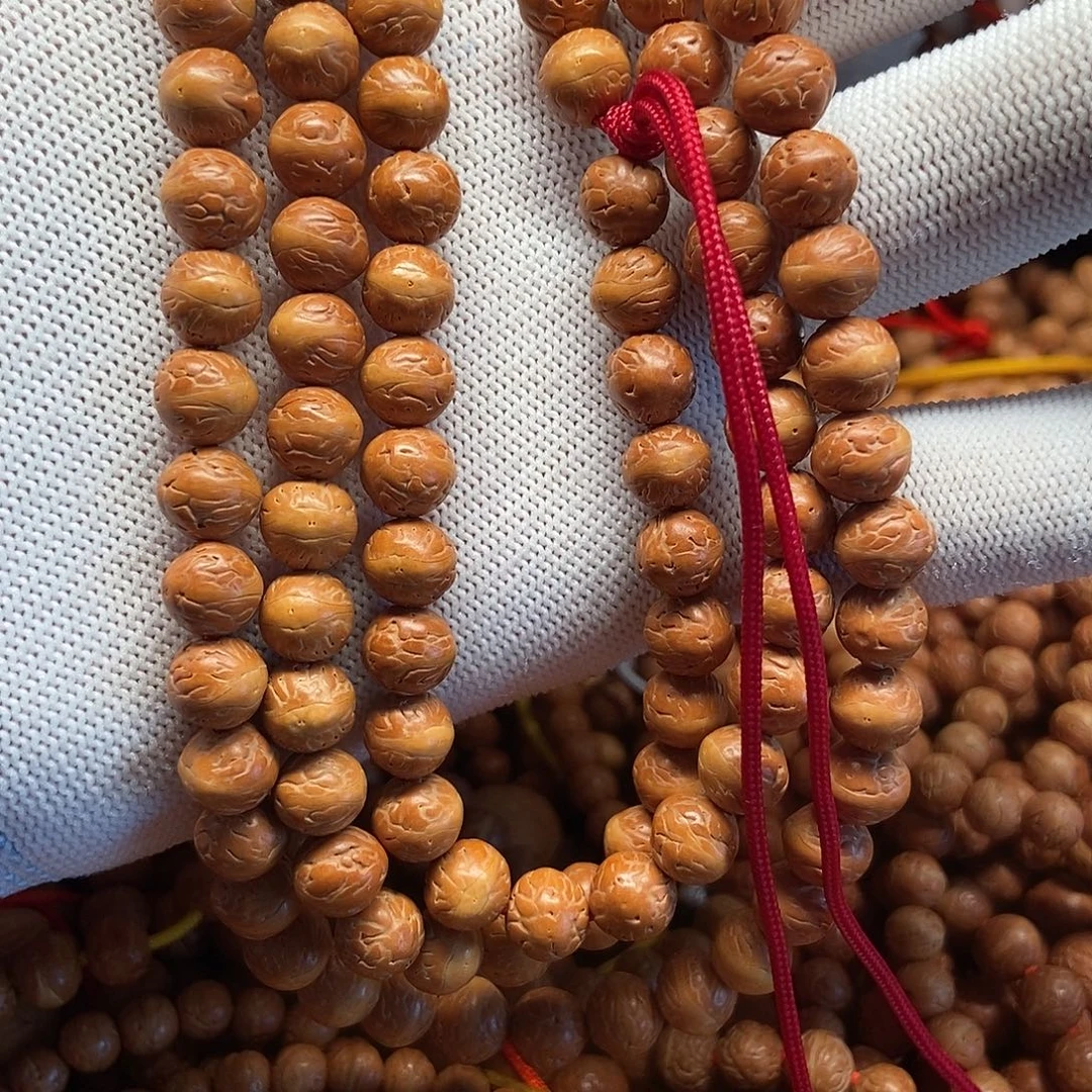 天***命凤眼菩提吊坠酸枣核纯天然