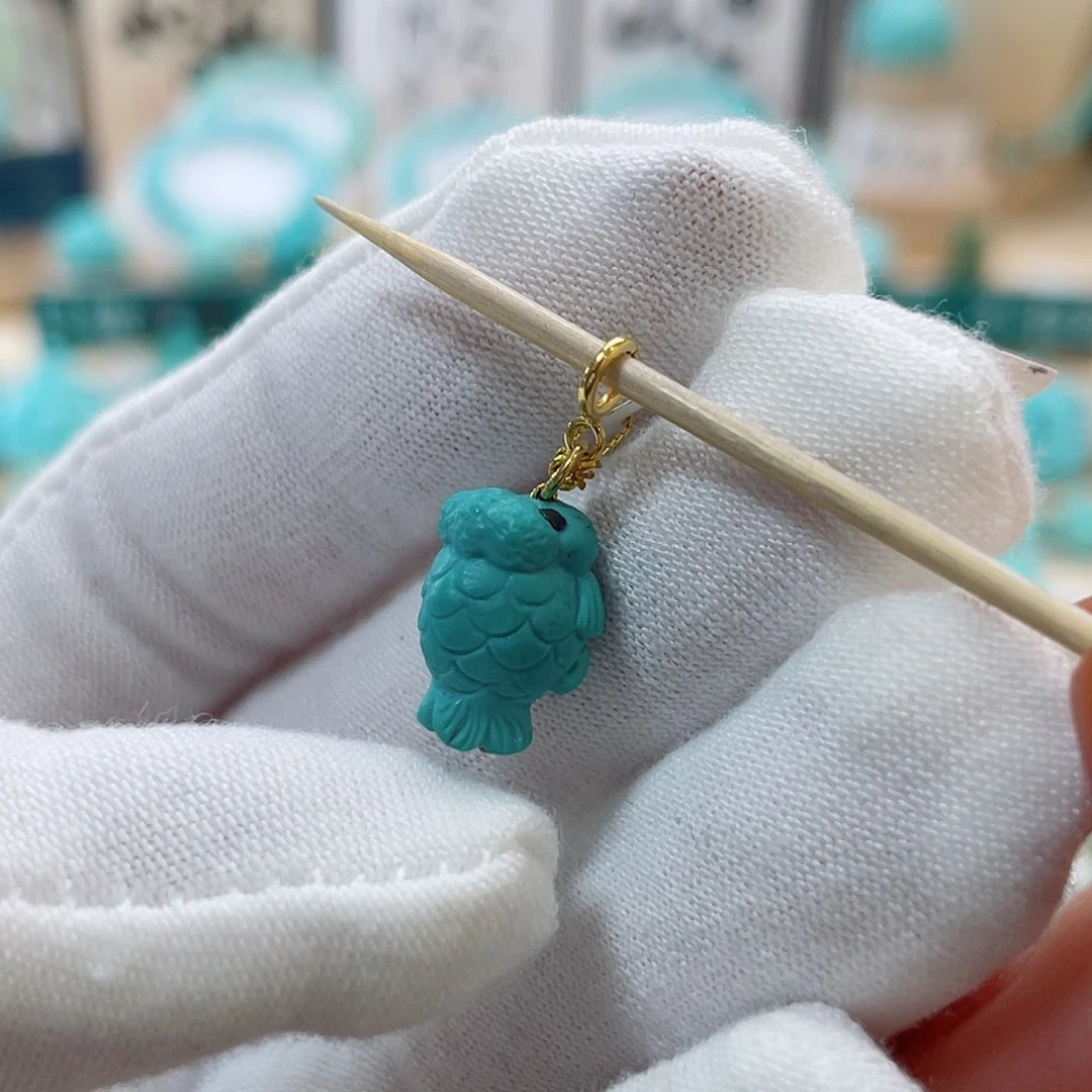 绿松石珠宝奇石未镶嵌