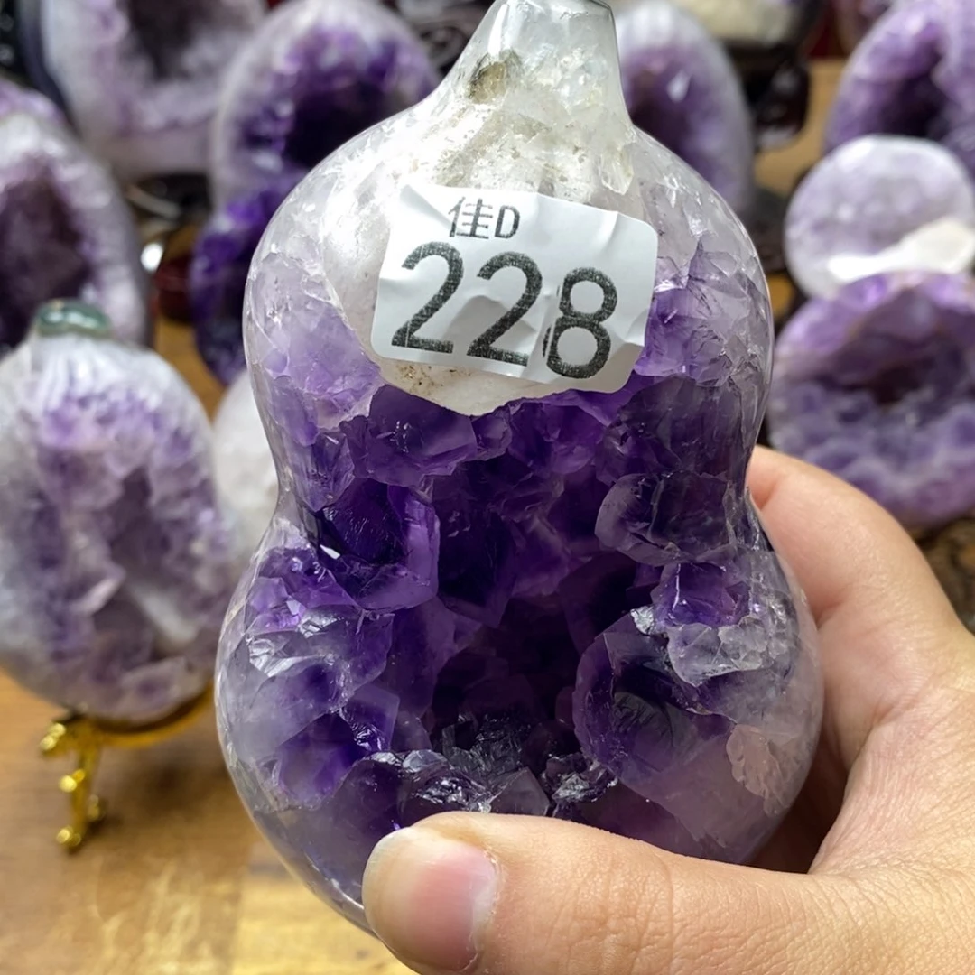 未镶嵌大型摆件（非配饰）紫晶T****婷