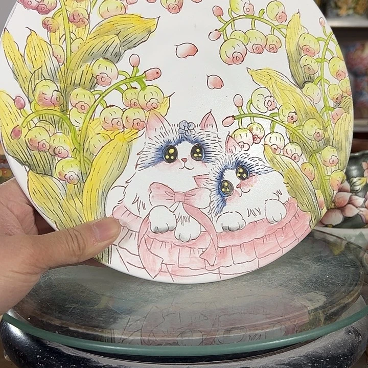 ‍***‍满38包邮 景德镇幸运花盆