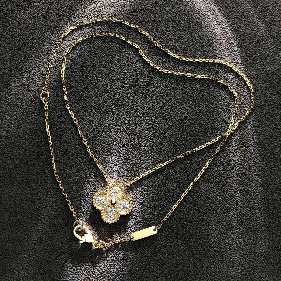 【举石臻选】TA12-1620-522钻石吊坠18K（一件/长约40+5cm）H