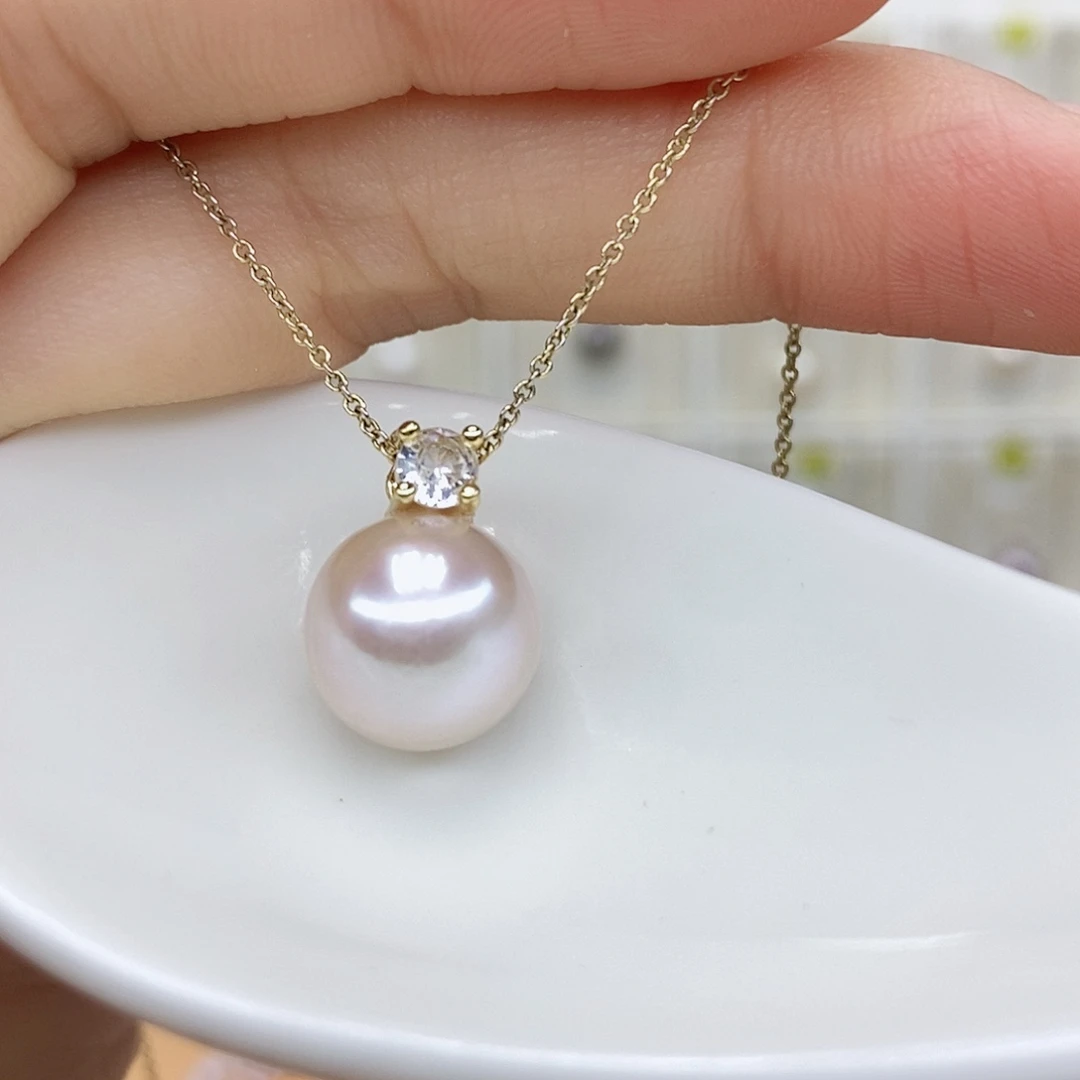 颈饰淡水珍珠合金