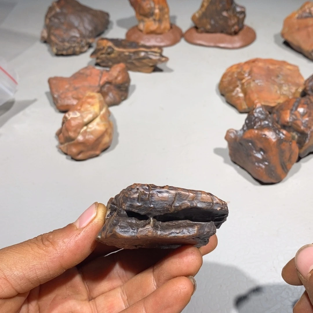 冰***界玛瑙/玉髓车挂合金434