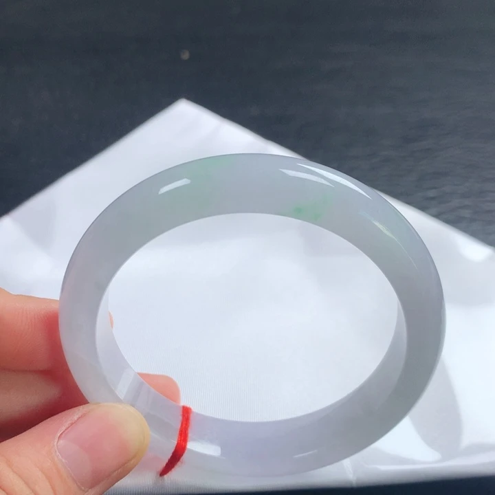 翡翠手镯未镶嵌53圈